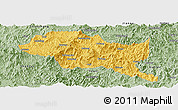 Savanna Style Panoramic Map of Nanping Shi