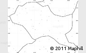 Blank Simple Map of Nanping Shi, no labels