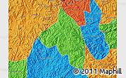 Political Map of Pingnan