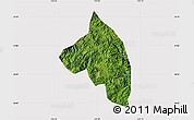 Satellite Map of Pingnan, cropped outside