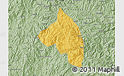 Savanna Style Map of Pingnan