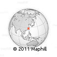Outline Map of Pingnan