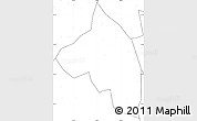 Blank Simple Map of Pingnan, no labels