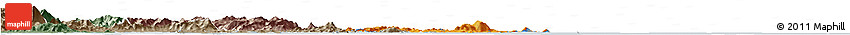 Political Horizon Map of Pingtan, semi-desaturated