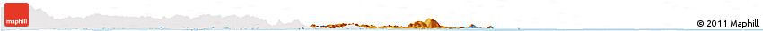 Political Horizon Map of Pingtan, single color outside Political Horizon Map of Pingtan, single color outside