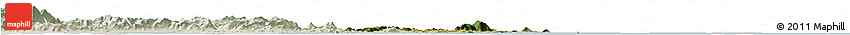 Satellite Horizon Map of Pingtan, lighten