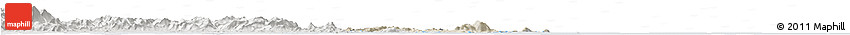Shaded Relief Horizon Map of Pingtan, lighten, semi-desaturated Shaded Relief Horizon Map of Pingtan, lighten, semi-desaturated