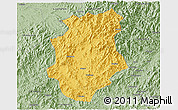 Savanna Style 3D Map of Pucheng