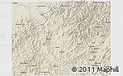 Shaded Relief 3D Map of Pucheng