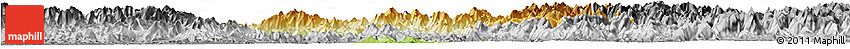 Physical Horizon Map of Pucheng, desaturated Physical Horizon Map of Pucheng, desaturated