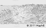 Silver Style Panoramic Map of Pucheng