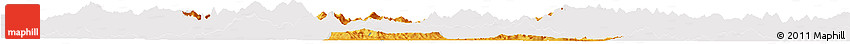 Political Horizon Map of Sha Xian, cropped outside
