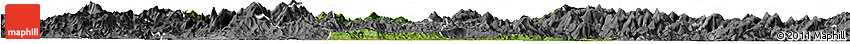 Satellite Horizon Map of Sha Xian, desaturated