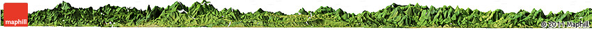 Satellite Horizon Map of Sha Xian