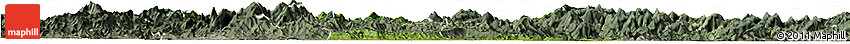 Satellite Horizon Map of Sha Xian, semi-desaturated