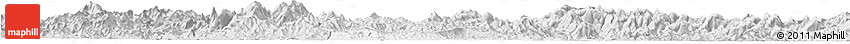 Silver Style Horizon Map of Sha Xian