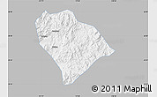 Gray Map of Sha Xian, single color outside