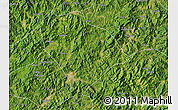 Satellite Map of Sha Xian