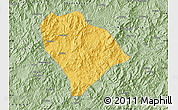 Savanna Style Map of Sha Xian