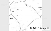 Blank Simple Map of Sha Xian