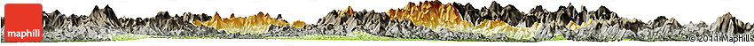 Physical Horizon Map of Shaowu, darken, semi-desaturated Physical Horizon Map of Shaowu, darken, semi-desaturated
