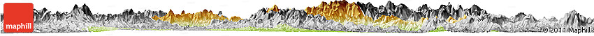 Physical Horizon Map of Shaowu, desaturated Physical Horizon Map of Shaowu, desaturated