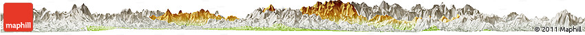 Physical Horizon Map of Shaowu, lighten, semi-desaturated Physical Horizon Map of Shaowu, lighten, semi-desaturated