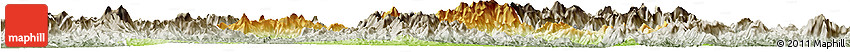 Physical Horizon Map of Shaowu, semi-desaturated Physical Horizon Map of Shaowu, semi-desaturated