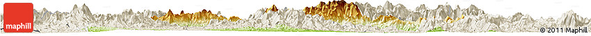 Physical Horizon Map of Shaowu, shaded relief outside Physical Horizon Map of Shaowu, shaded relief outside