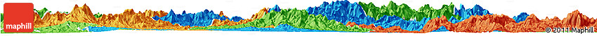 Political Horizon Map of Shaowu