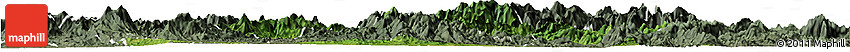 Satellite Horizon Map of Shaowu, semi-desaturated Satellite Horizon Map of Shaowu, semi-desaturated