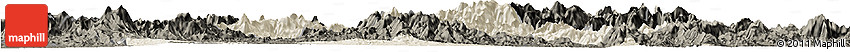 Shaded Relief Horizon Map of Shaowu, darken Shaded Relief Horizon Map of Shaowu, darken