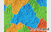 Political Map of Shaowu