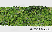 Satellite Panoramic Map of Shaowu