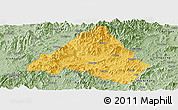 Savanna Style Panoramic Map of Shaowu