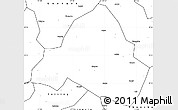 Blank Simple Map of Shaowu