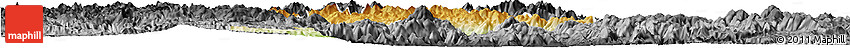 Physical Horizon Map of Shouning, darken, desaturated Physical Horizon Map of Shouning, darken, desaturated