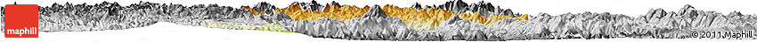 Physical Horizon Map of Shouning, desaturated Physical Horizon Map of Shouning, desaturated