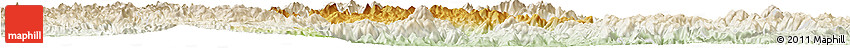 Physical Horizon Map of Shouning, lighten Physical Horizon Map of Shouning, lighten