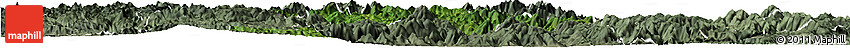 Satellite Horizon Map of Shouning, semi-desaturated Satellite Horizon Map of Shouning, semi-desaturated