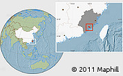 Savanna Style Location Map of Tongan, highlighted country, highlighted parent region, hill shading