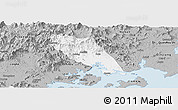 Gray Panoramic Map of Tongan