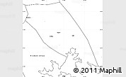 Blank Simple Map of Tongan