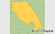 Savanna Style Simple Map of Tongan, cropped outside