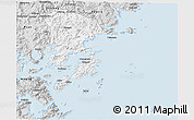 Silver Style 3D Map of Xiapu