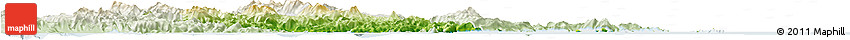 Physical Horizon Map of Xiapu, lighten