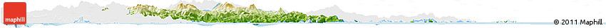 Physical Horizon Map of Xiapu, single color outside