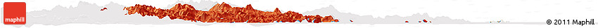 Political Horizon Map of Xiapu, cropped outside