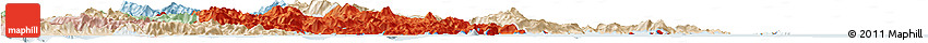 Political Horizon Map of Xiapu, lighten
