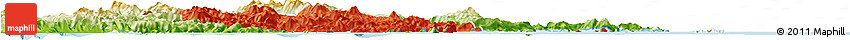 Political Horizon Map of Xiapu, physical outside Political Horizon Map of Xiapu, physical outside